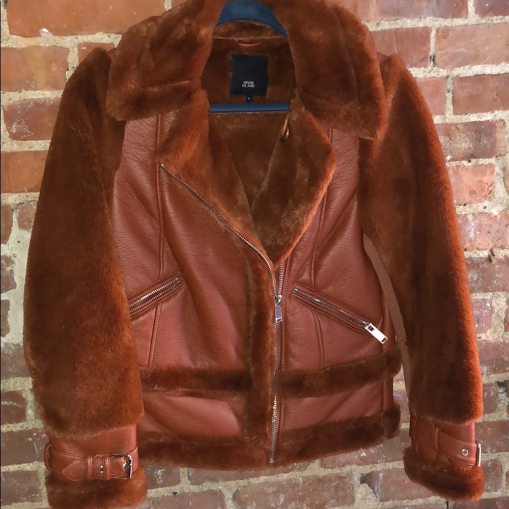 Brand new River Island Aviator Jacket UK 8
